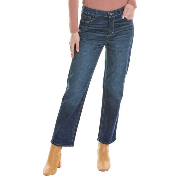Paige Noella Straight Maternity, Pantaloni Jeans Maternità Elasticizzati, Vita Alta, 22 Cm, Denim Chiaro